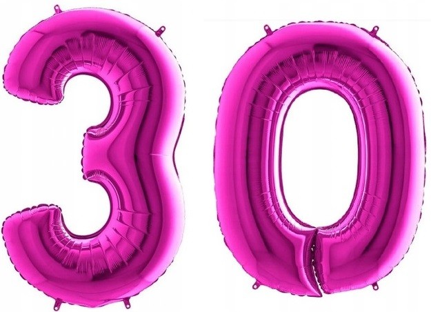 30 urodziny różowy
