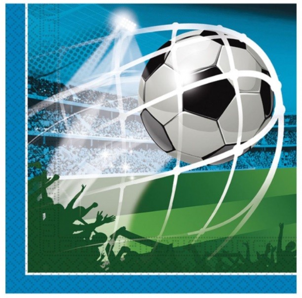 Serwetki Piłka Nożna Football 20 sztuk