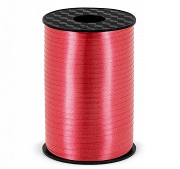 Wstążka Plastikowa Czerwona 5mm/225m