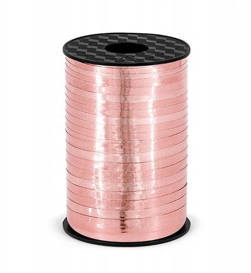 Wstążka Plastikowa Różowe Złoto 5mm/225m