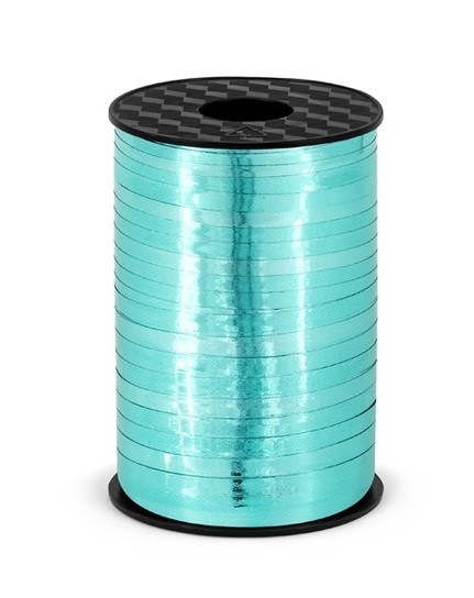 Wstążka Plastikowa Turkusowa 5mm/225m