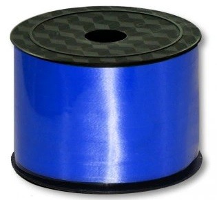 Wstążka Plastikowa Niebieska 5mm/90m