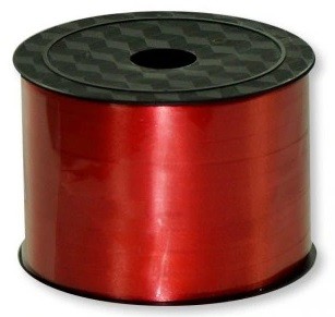 Wstążka Plastikowa Czerwona 5mm/90m