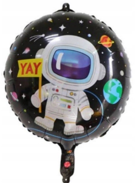 Balon Foliowy Kosmos Astronauta 45 cm Urodziny