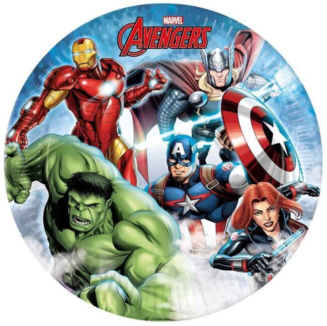 Talerzyki papierowe Avengers