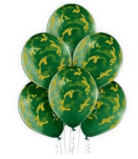 balony lateksowe moro