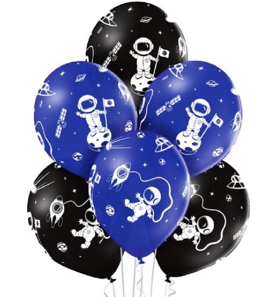 Balony lateksowe KOSMOS 6 sztuk