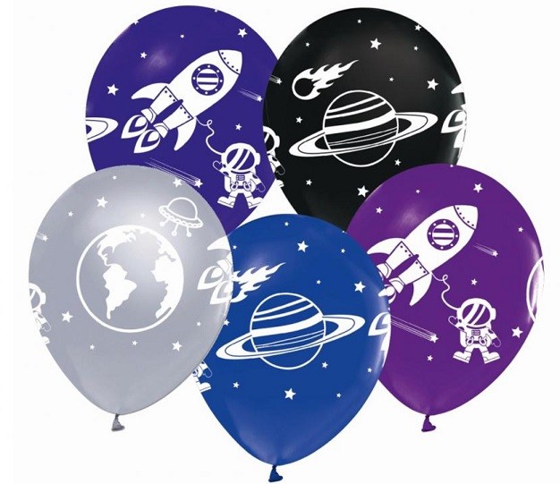 Balony lateksowe KOSMOS 5 sztuk