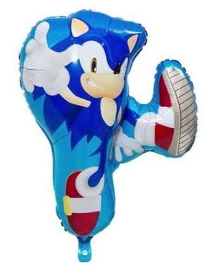Balon Foliowy SONIC 48x76 cm Urodziny