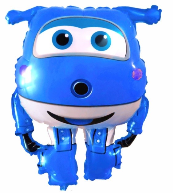 Balon foliowy SUPER WINGS Niebieski