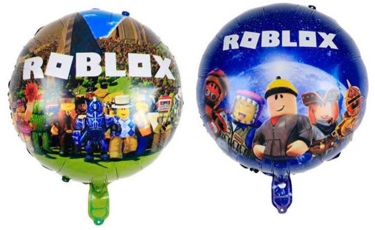 Balon foliowy okrągły Roblox 45 cm dwustronny