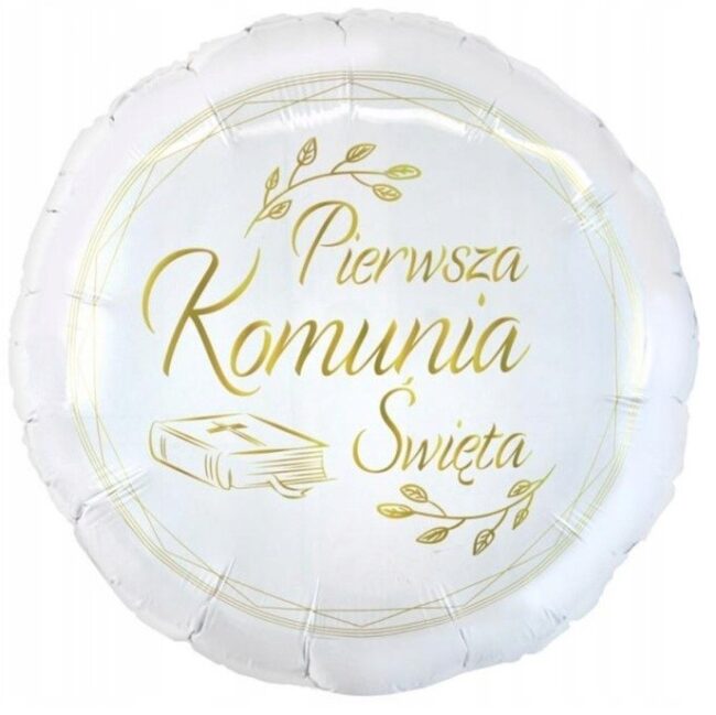 balon Pierwsza I Komunia Święta