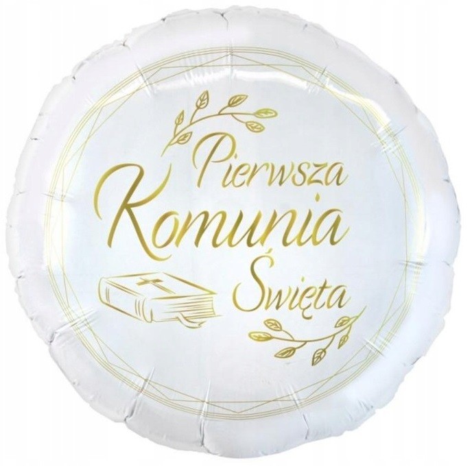 balon Pierwsza I Komunia Święta