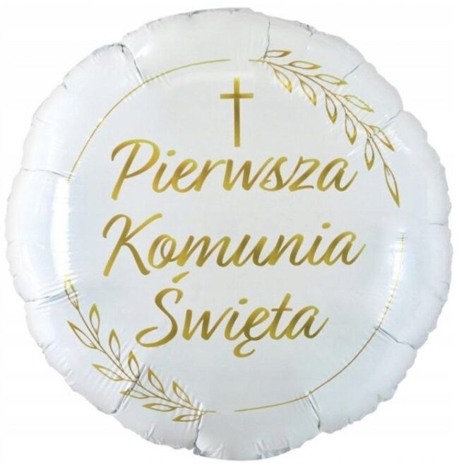 balon Pierwsza Komunia Święta