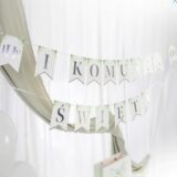 Baner komunijny i Pierwsza Komunia Święta Eukaliptus IHS 240 cm