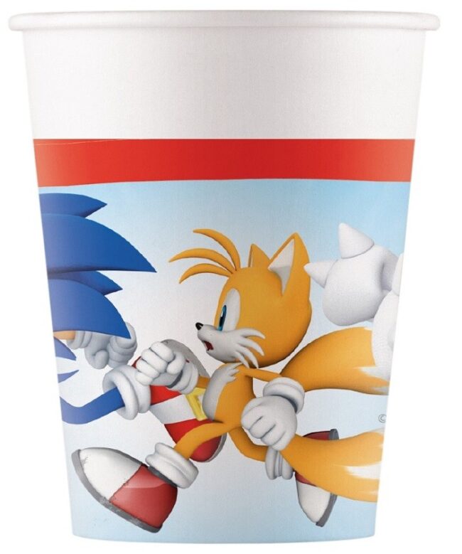 Kubeczki papierowe SONIC 200 ml 8 sztuk