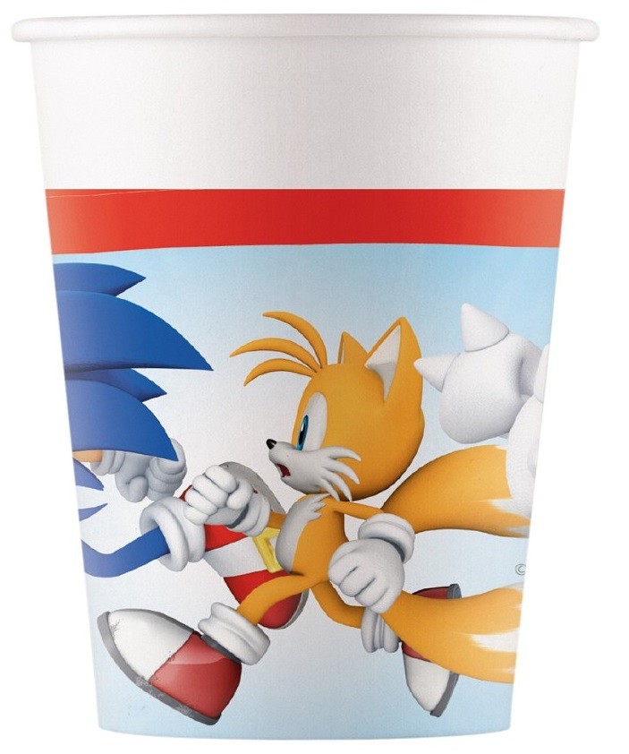 Kubeczki papierowe SONIC 200 ml 8 sztuk