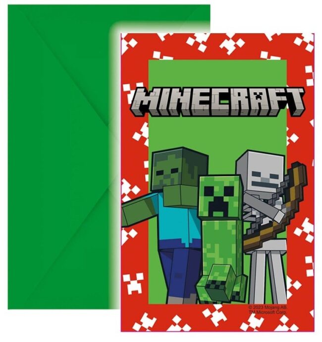 Zaproszenia Minecraft