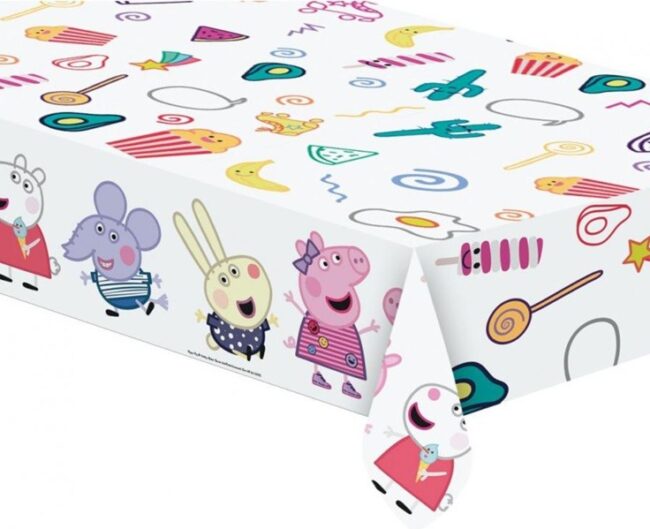 Obrus foliowy Świnka Peppa 120x180 cm