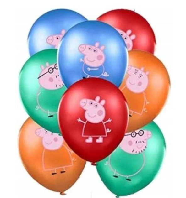 Balony lateksowe Świnka Peppa