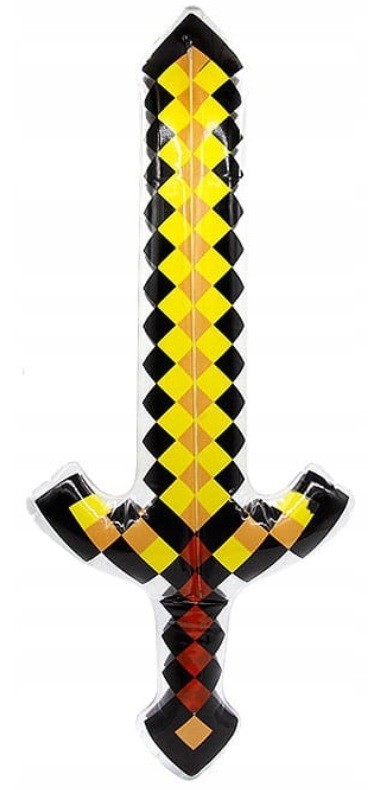 Balon foliowy miecz dmuchany Minecraft 60 cm