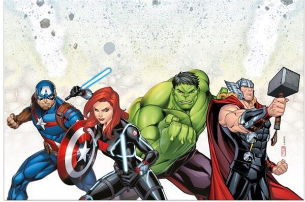 Obrus foliowy Avengers 120x180 cm