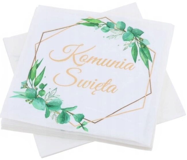 Serwetki papierowe Komunia Święta