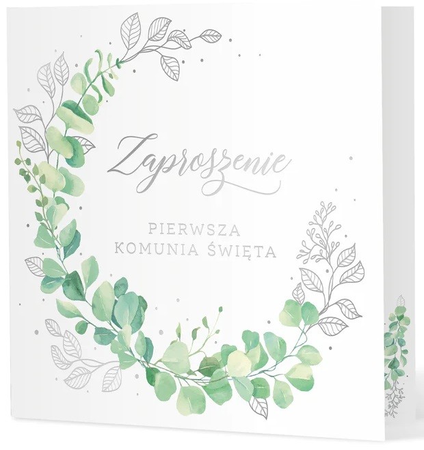 Zaproszenia Pierwsza Komunia Święta