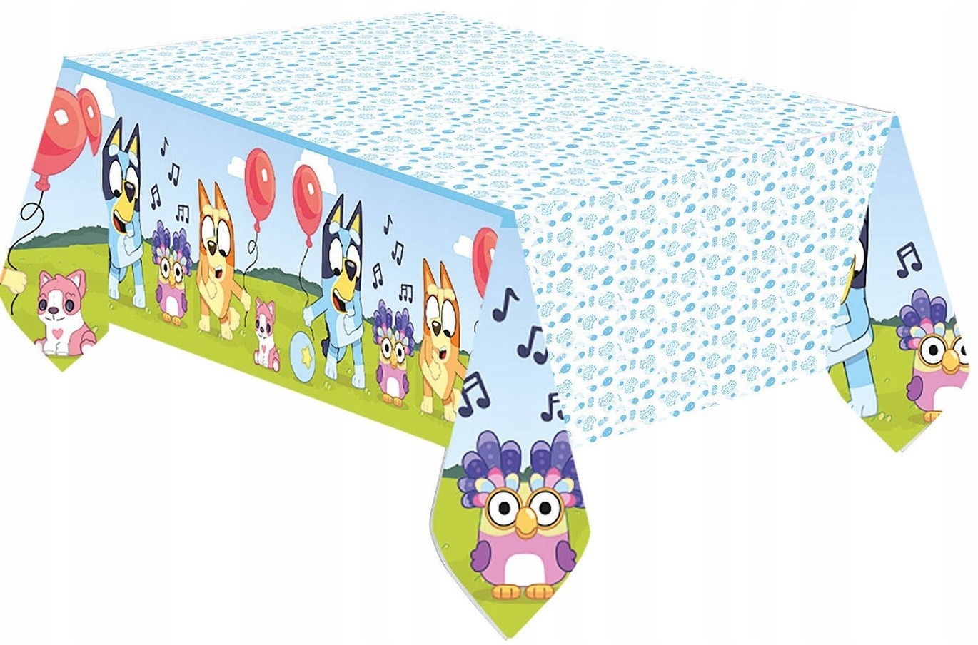Obrus papierowy Piesek Bluey 120x180 cm