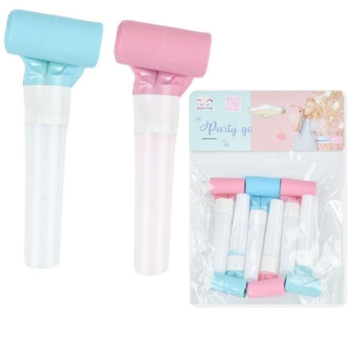 Gwizdki na Baby Shower 6 sztuk