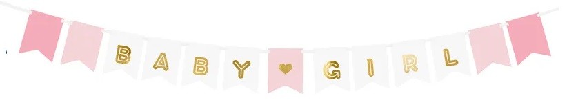 Baner BABY BOY Niebieski Baby Shower