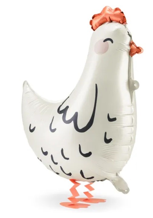 balon foliowy kura