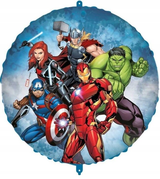Balon foliowy Avengers Infinity Stones Marvell 45 cm