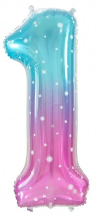 balon cyfra 1 kosmos
