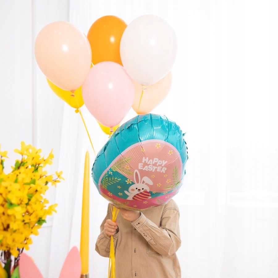 Balon foliowy Happy Easter 48x62,5cm Pisanka WLK-007 - obrazek 2