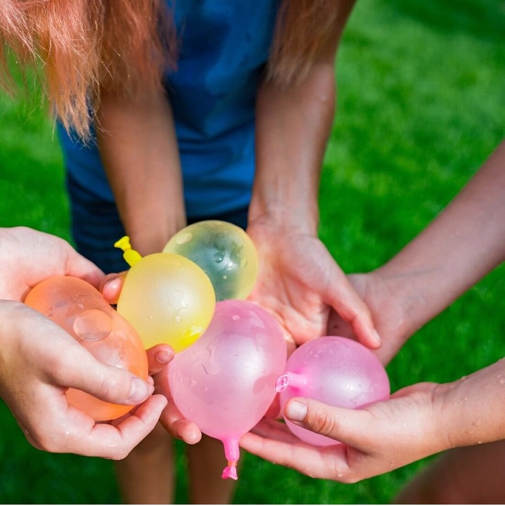 Balony bomby wodne mix 100 sztuk Śmigus Dyngus WLK-029 - obrazek 4