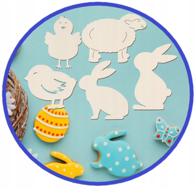 zestaw ozdób wielkanocnych diy