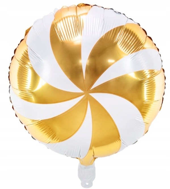 Balon foliowy świąteczny Lizak Cukierek Boże Narodzenie 35 cm