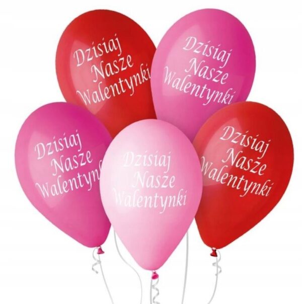 balony dzisiaj nasze walentynki