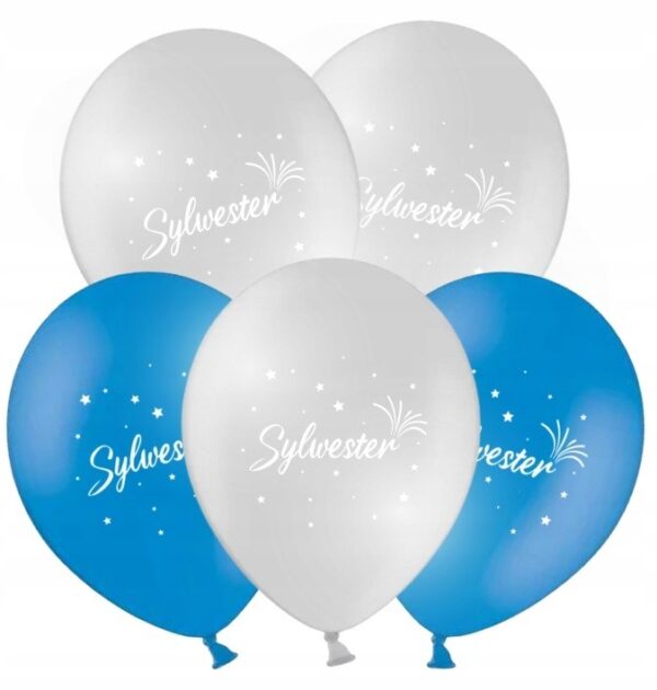 Balony Sylwester mix