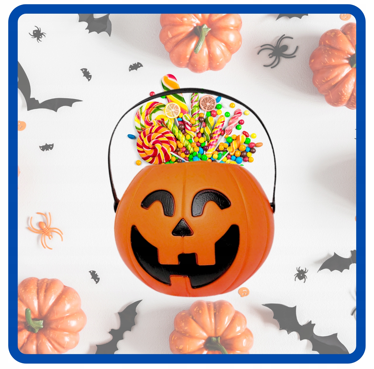Wiaderko DYNIA Pojemnik na cukierki słodycze Halloween 15x13 cm HAL-151 - obrazek 7