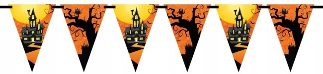 Flagi Baner Nawiedzony Dom Halloween 500 cm HAL-057