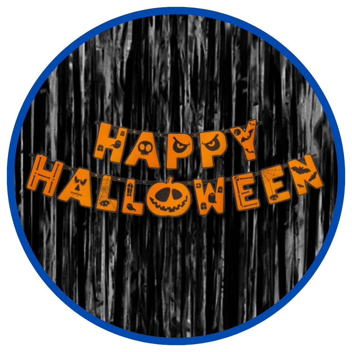 Zestaw balonów na HALLOWEEN baner kurtyna dekoracje HAL-200 - obrazek 3