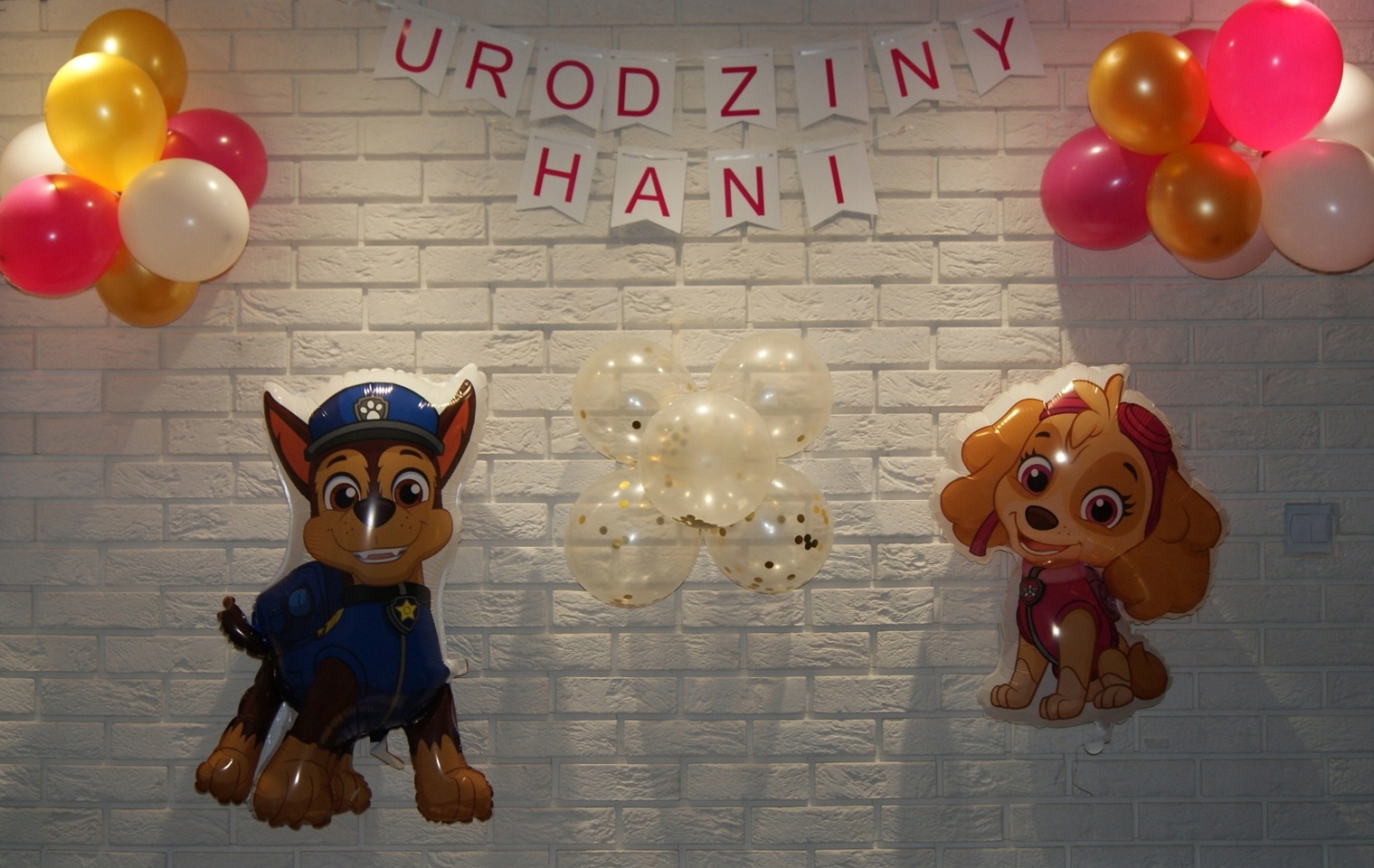 Zestaw Balony Psi Patrol 1-9 Urodziny + Imię - obrazek 2