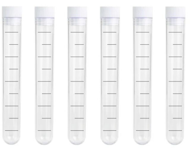 Probówki Kieliszki do picia na Halloween 13 ml 6 sztuk HAL-215