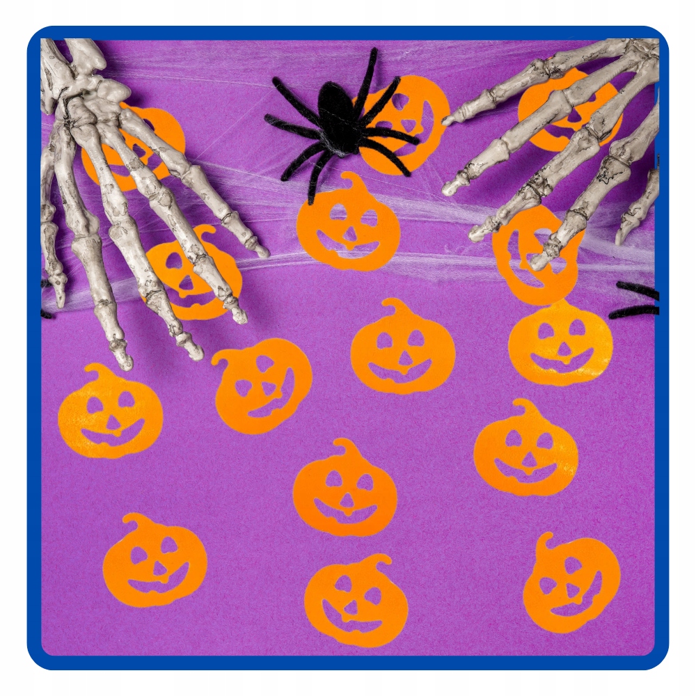Konfetti foliowe na Halloween Dynia Dynie 15 g HAL-088 - obrazek 5
