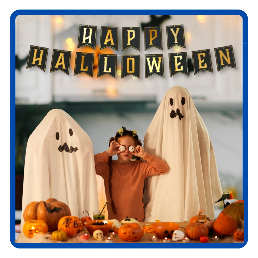 Baner Girlanda papierowa HAPPY HALLOWEEN 250 cm HAL-086 - obrazek 7