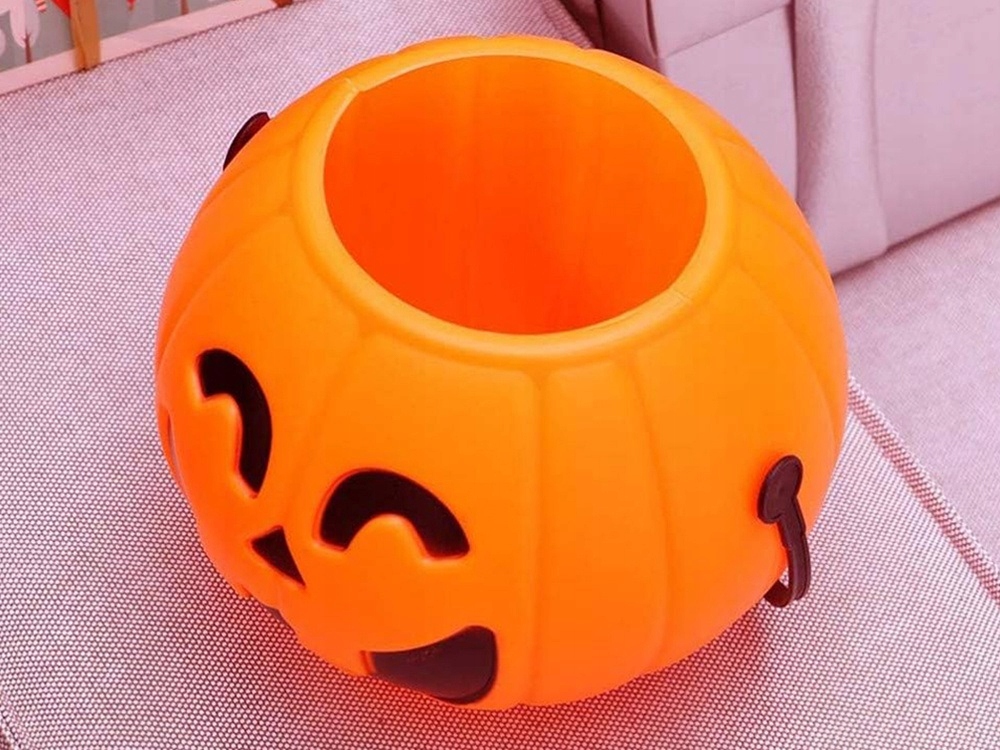 Wiaderko DYNIA Pojemnik na cukierki słodycze Halloween 15x13 cm HAL-151 - obrazek 5