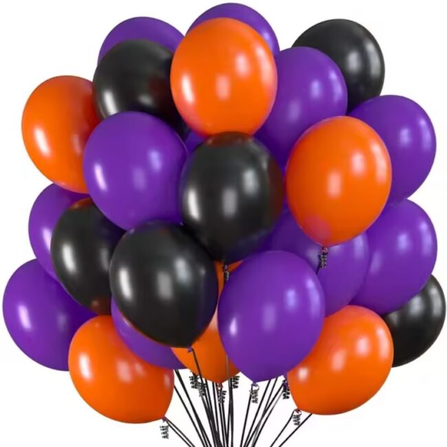 zestaw 20 balonów na halloween