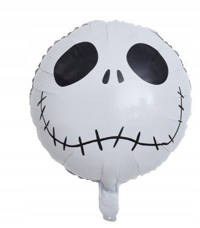 balon czaszka halloween